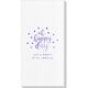 Confetti Dots Oh Happy Day Deville Guest Towels Image 1 of 3