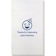 Party Hat Emoji Bamboo Luxe Guest Towels Image 1 of 2