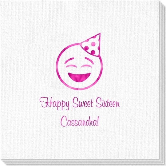 Party Hat Emoji Deville Napkins