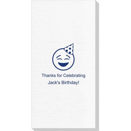 Party Hat Emoji Deville Guest Towels