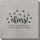 Confetti Dots Cheers Bamboo Luxe Napkins Image 5 of 5