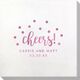 Confetti Dots Cheers Bamboo Luxe Napkins Image 2 of 5