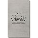 Confetti Dots Cheers Bamboo Luxe Guest Towels Image 5 of 5