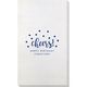 Confetti Dots Cheers Bamboo Luxe Guest Towels Image 1 of 5