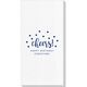 Confetti Dots Cheers Deville Guest Towels Image 1 of 5