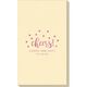 Confetti Dots Cheers Linen Like Guest Towels Image 3 of 5