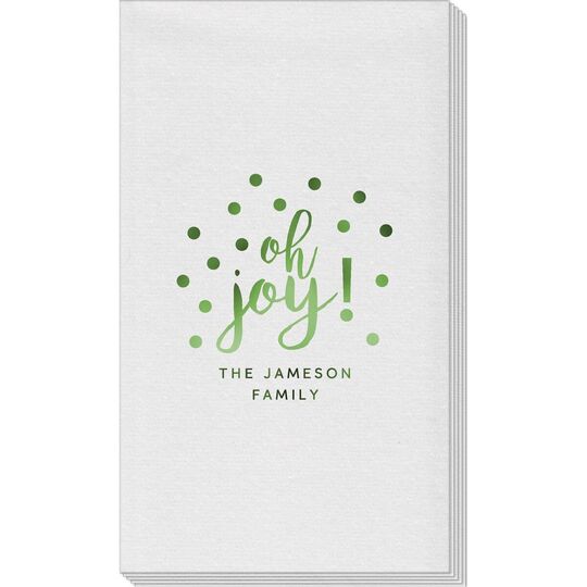 Confetti Dots Oh Joy Linen Like Guest Towels