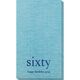 Big Number Sixty Bamboo Luxe Guest Towels Image 1 of 2