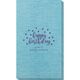 Confetti Dots Happy Birthday Bamboo Luxe Guest Towels Image 2 of 4