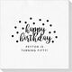 Confetti Dots Happy Birthday Deville Napkins Image 4 of 4