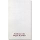 Basic Text of Your Choice Bamboo Luxe Guest Towels Image 1 of 3