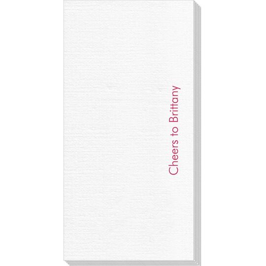 Basic Text of Your Choice Deville Guest Towels