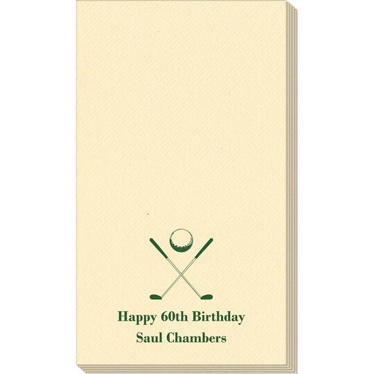 Golf Clubs Linen Like Guest Towels