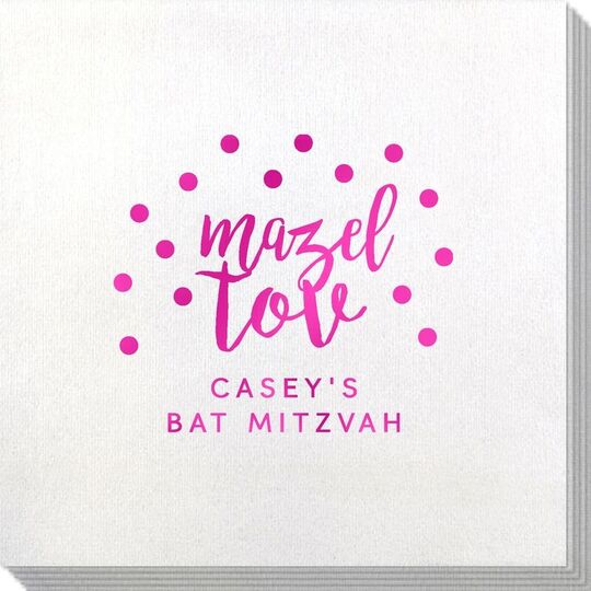 Confetti Mazel Tov Bamboo Luxe Napkins