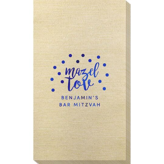 Confetti Mazel Tov Bamboo Luxe Guest Towels