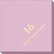 Large Number with Text Linen Like Napkins Image 2 of 2