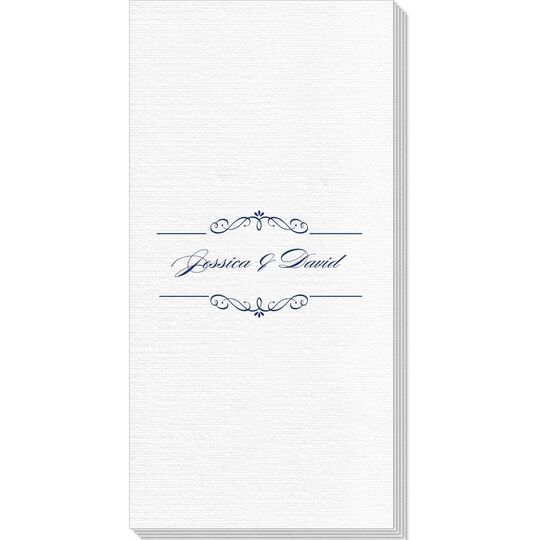 Bellissimo Scrolled Deville Guest Towels