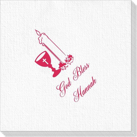 Chalice and Candle Deville Napkins