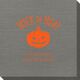 Trick or Treat Pumpkin Bamboo Luxe Napkins Image 1 of 2