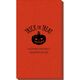 Trick or Treat Pumpkin Linen Like Guest Towels Image 2 of 2