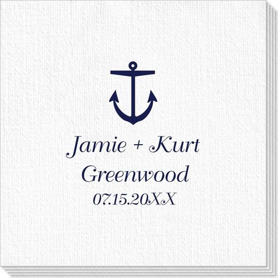 Nautical Anchor Deville Napkins