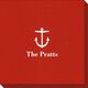 Nautical Anchor Linen Like Napkins Image 2 of 3