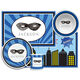 Superhero 4-Piece Dinnerware Set Image 1 of 5