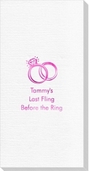 Wedding Rings Deville Guest Towels