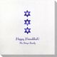 Star of David Row Bamboo Luxe Napkins Image 2 of 2