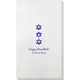 Star of David Row Bamboo Luxe Guest Towels Image 2 of 2