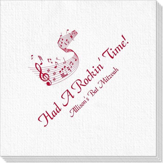 Musical Staff Deville Napkins