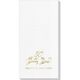 Elegant 50 Golden Years Deville Guest Towels Image 1 of 2