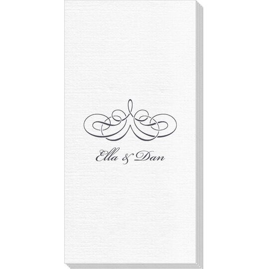 Magnificent Scroll Deville Guest Towels