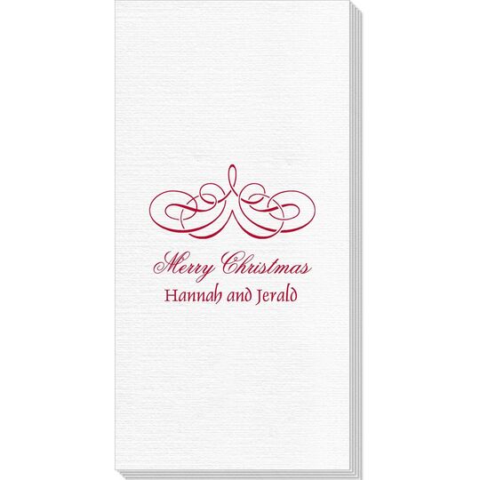 Magnificent Scroll Deville Guest Towels