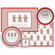 Gingerbread 4-Piece Dinnerware Set Image 1 of 5