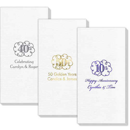 Pick Your Own Fun Scroll Deville Guest Towels