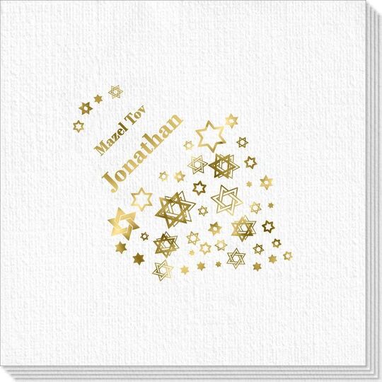 Jewish Star Party Deville Napkins