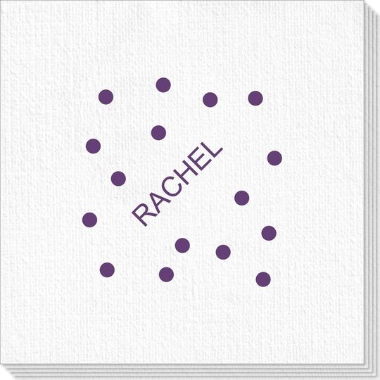 Confetti Dot Party Deville Napkins