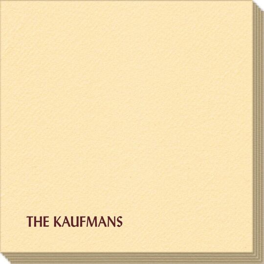 Our True Love Linen Like Napkins