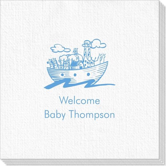 Noah's Ark with Animals Deville Napkins
