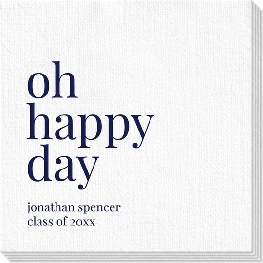 Oh Happy Day Deville Napkins