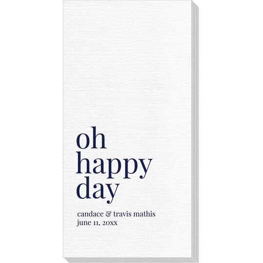 Oh Happy Day Deville Guest Towels