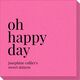 Oh Happy Day Linen Like Napkins Image 2 of 3