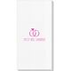 Modern Wedding Rings Deville Guest Towels Image 1 of 3