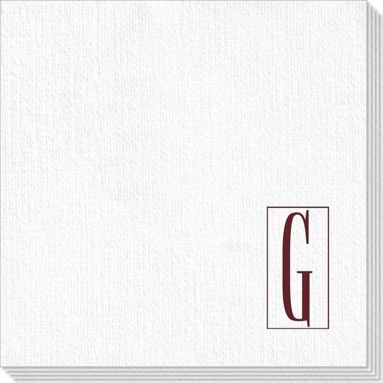 Contempo Monogram Deville Napkins