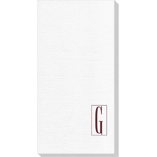 Contempo Monogram Deville Guest Towels