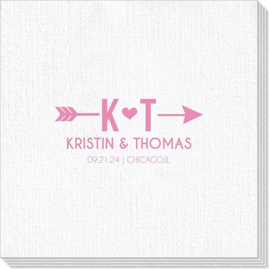 Cupid's Arrow Deville Napkins