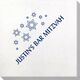 Modern Jewish Star Galaxy Bamboo Luxe Napkins Image 2 of 2
