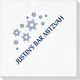 Modern Jewish Star Galaxy Deville Napkins Image 2 of 2