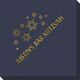 Modern Jewish Star Galaxy Linen Like Napkins Image 2 of 2